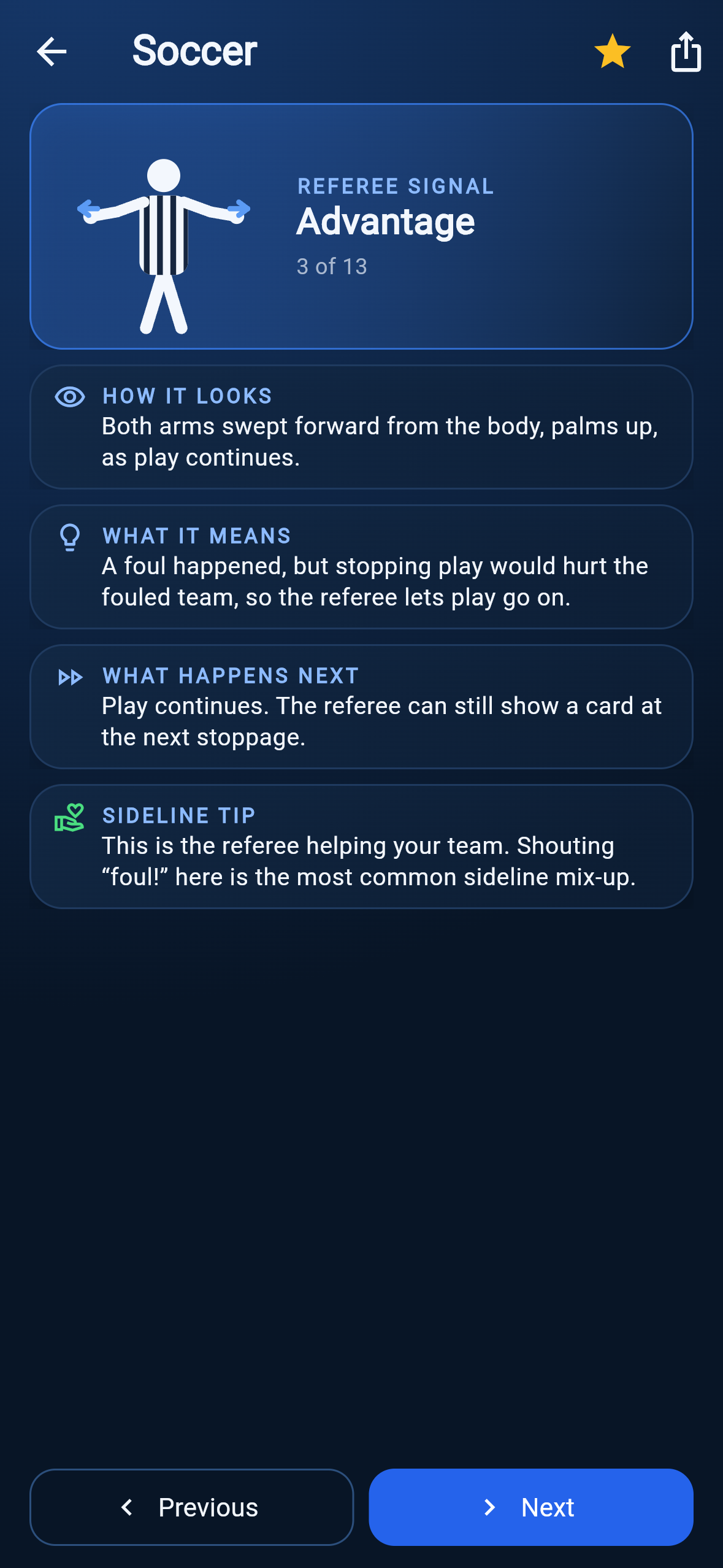 A signal explained